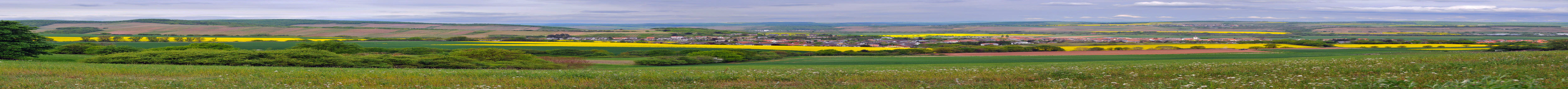 Panorama Meddersheim Frühling